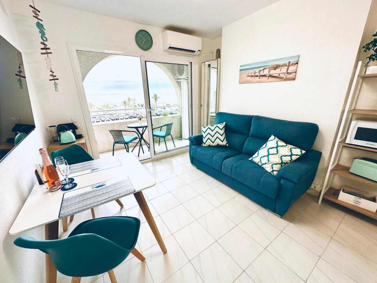 Face A La Mer - Vue Epique, Climatisation, Wifi, Draps Inclus Empuriabrava Extérieur photo